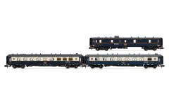 Arnold HN4490 - N - 3-tlg. Set Personenwagen Edelweiss Pullman Express, CIWL, Ep. II -Set 1